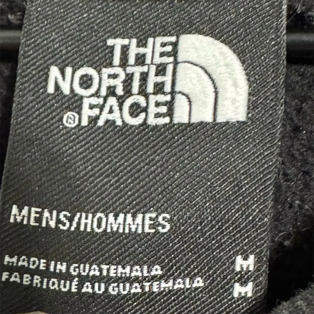 The North Face Men's M‎ Half Dome Hoodie Pullover Black Faded Vintage Streetwear